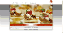 Desktop Screenshot of catering-morava.com